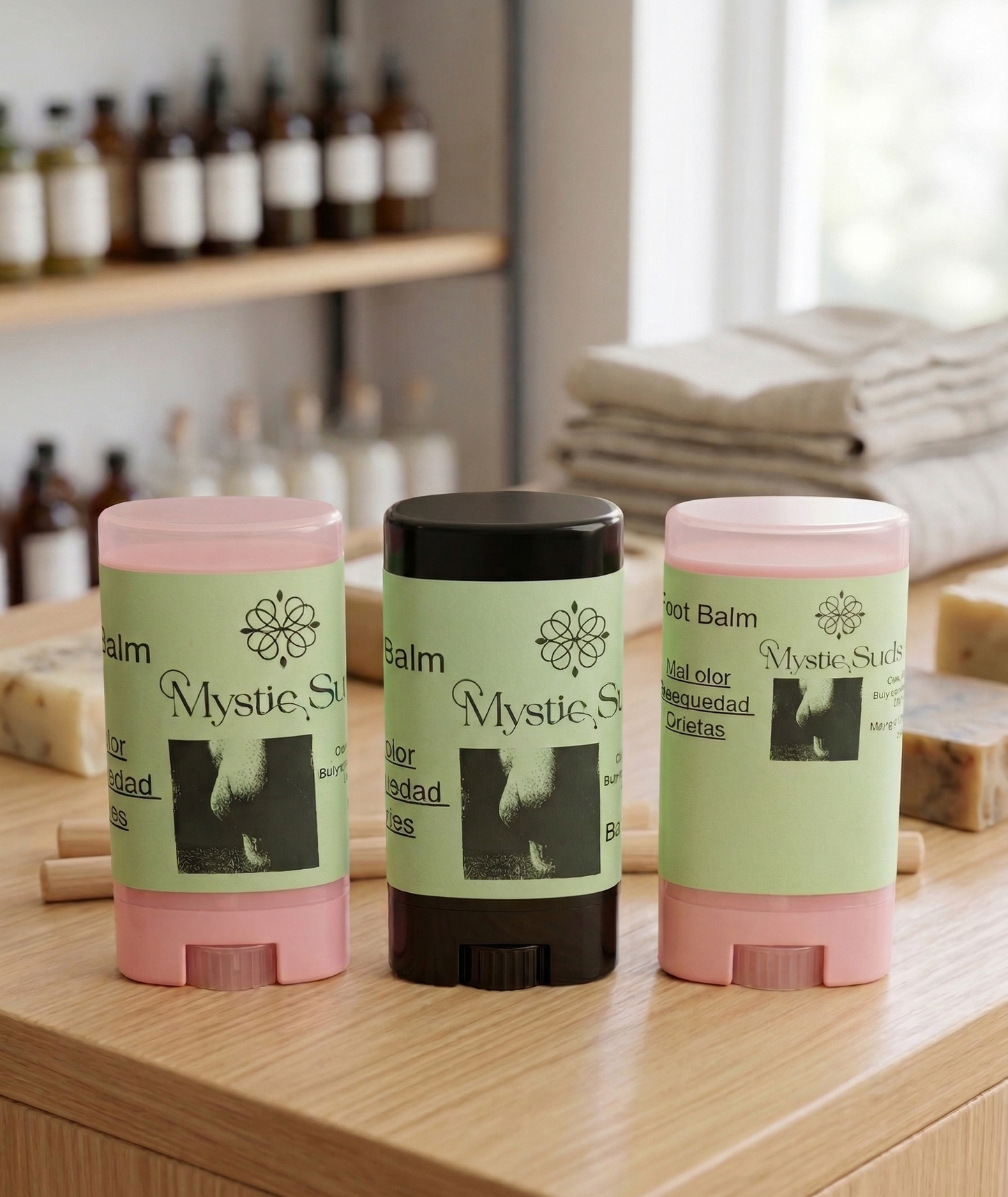 Foot Balm Trio – Rosas, Very Wine & Mango Mai Tai