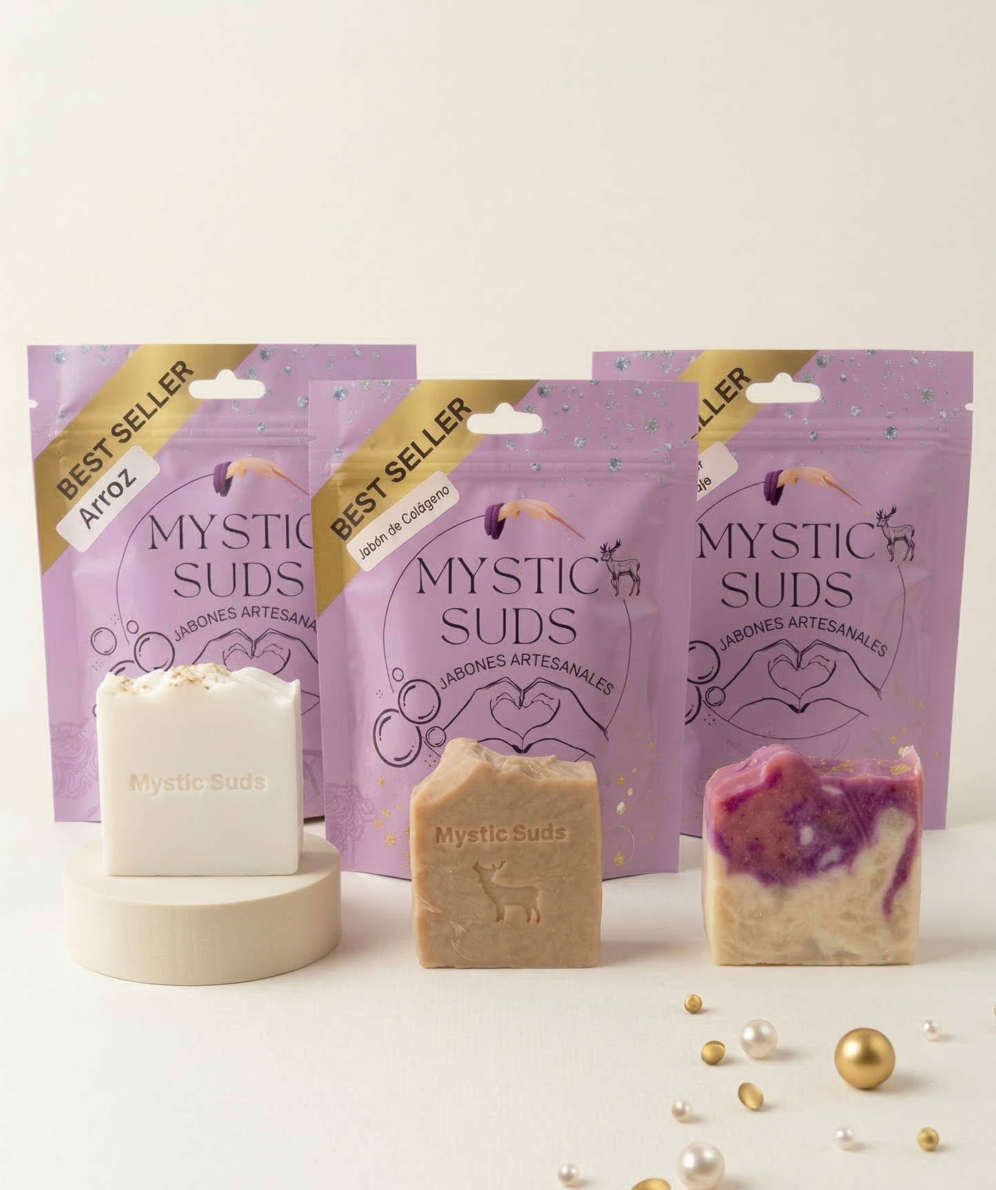 Pack Best Sellers ✨ - Trio de Belleza (Arroz, Colágeno, Removedor de Maquillaje)