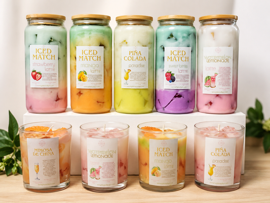 Colección de velas artesanales Mystic Suds