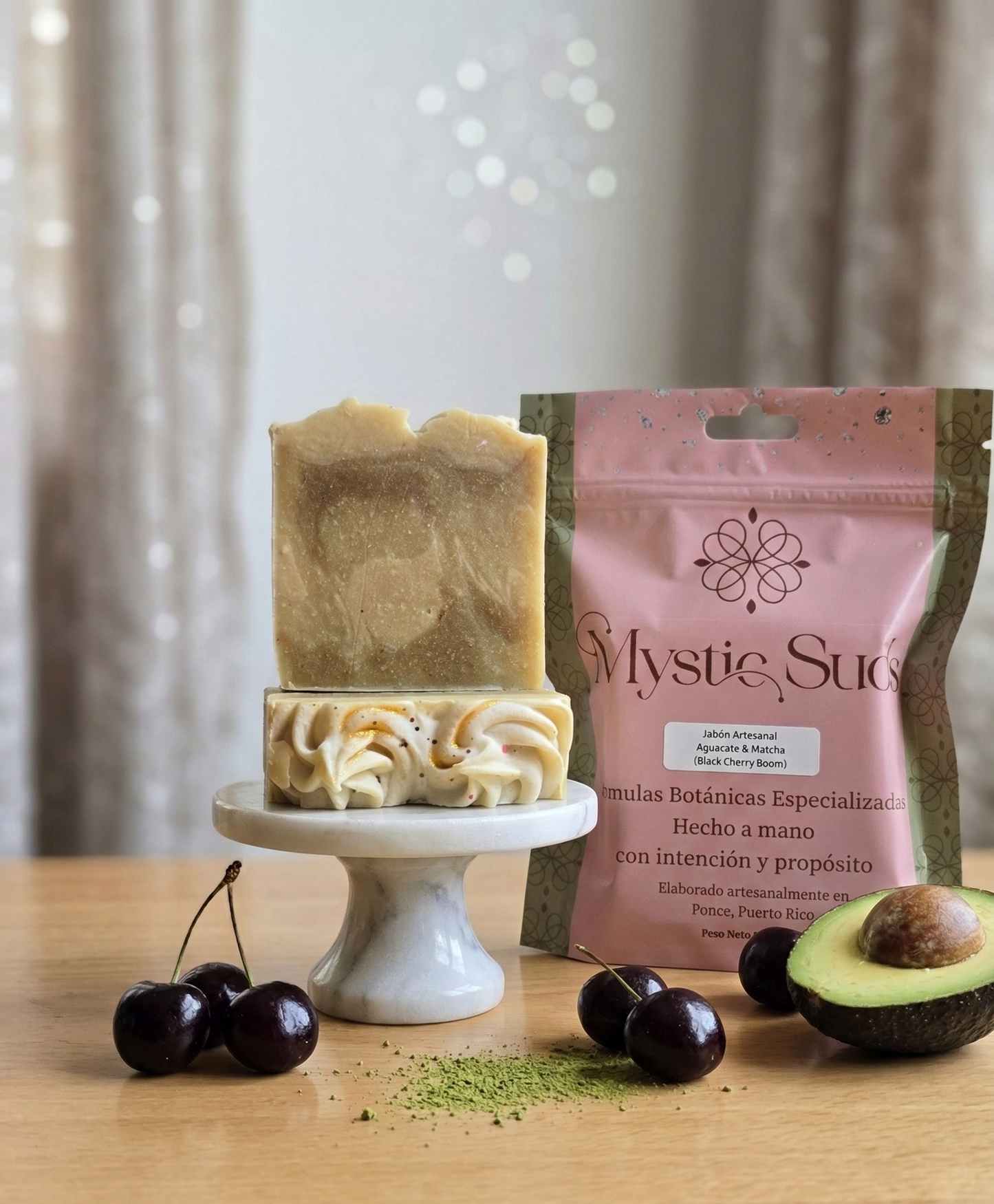 Jabón de Matcha y Aguacate